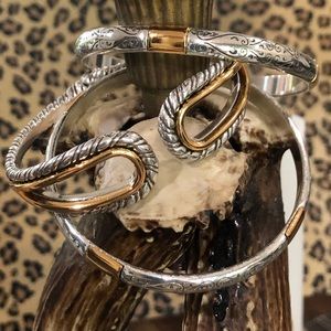 Three Brighton bracelets